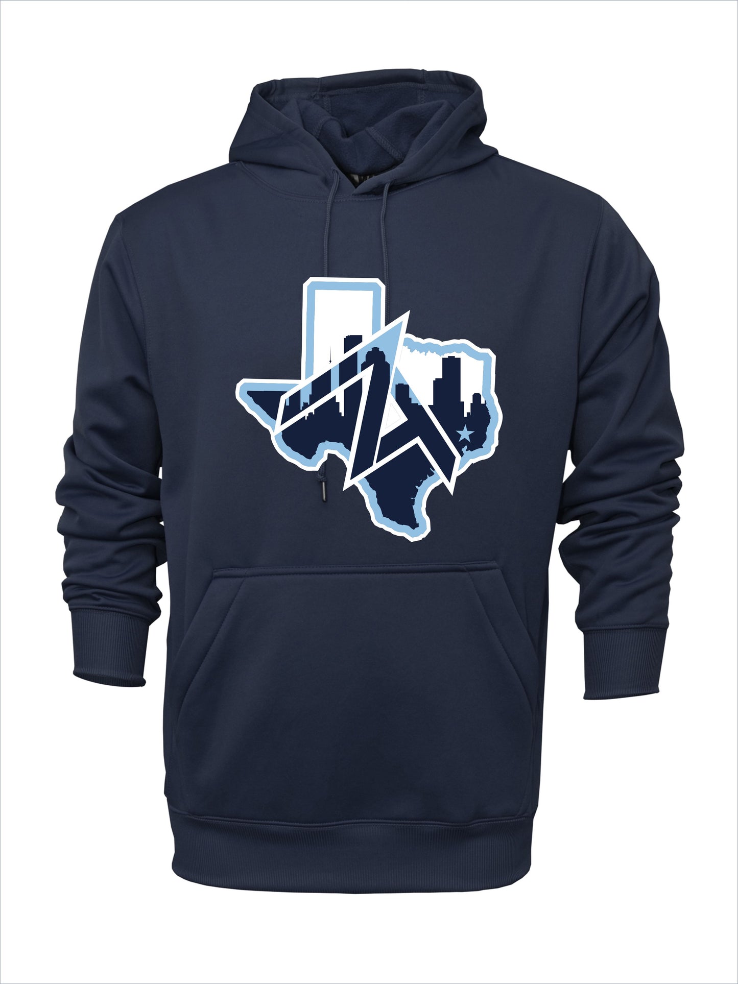 Long-sleeve "ZT TEXAS" Polyester Hoodie
