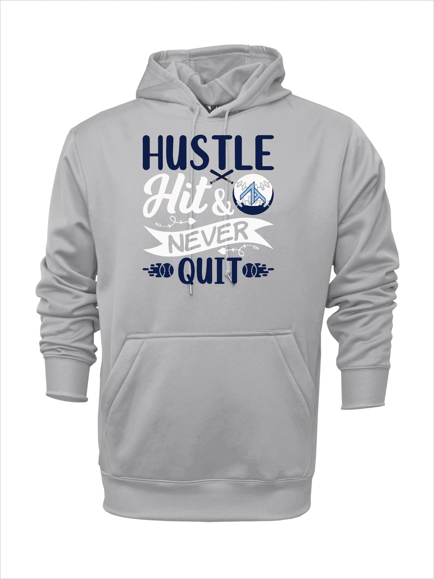 Long-sleeve "ZT HUSTLE" Polyester Hoodie
