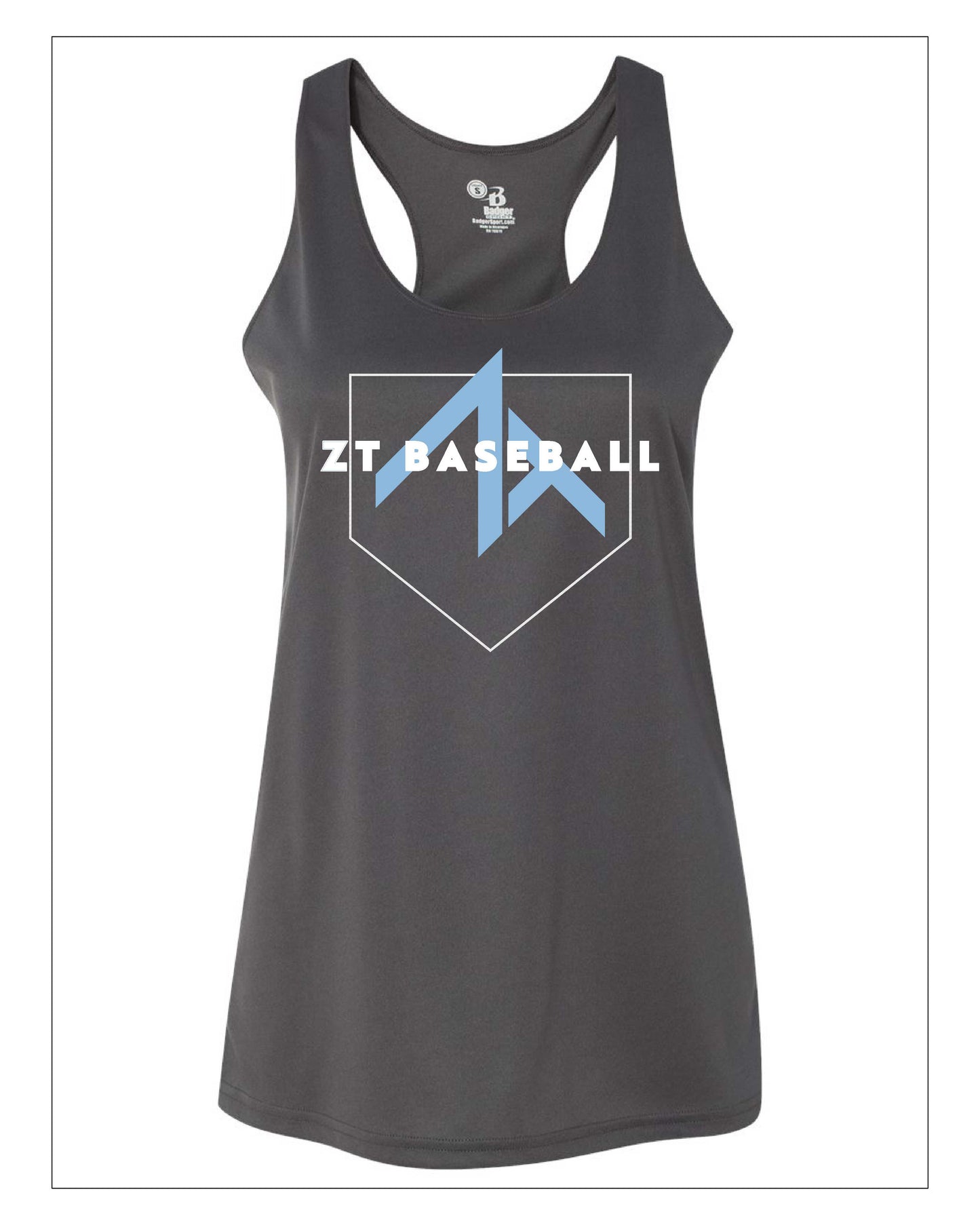 "HOME PLATE" RACER BACK TANK