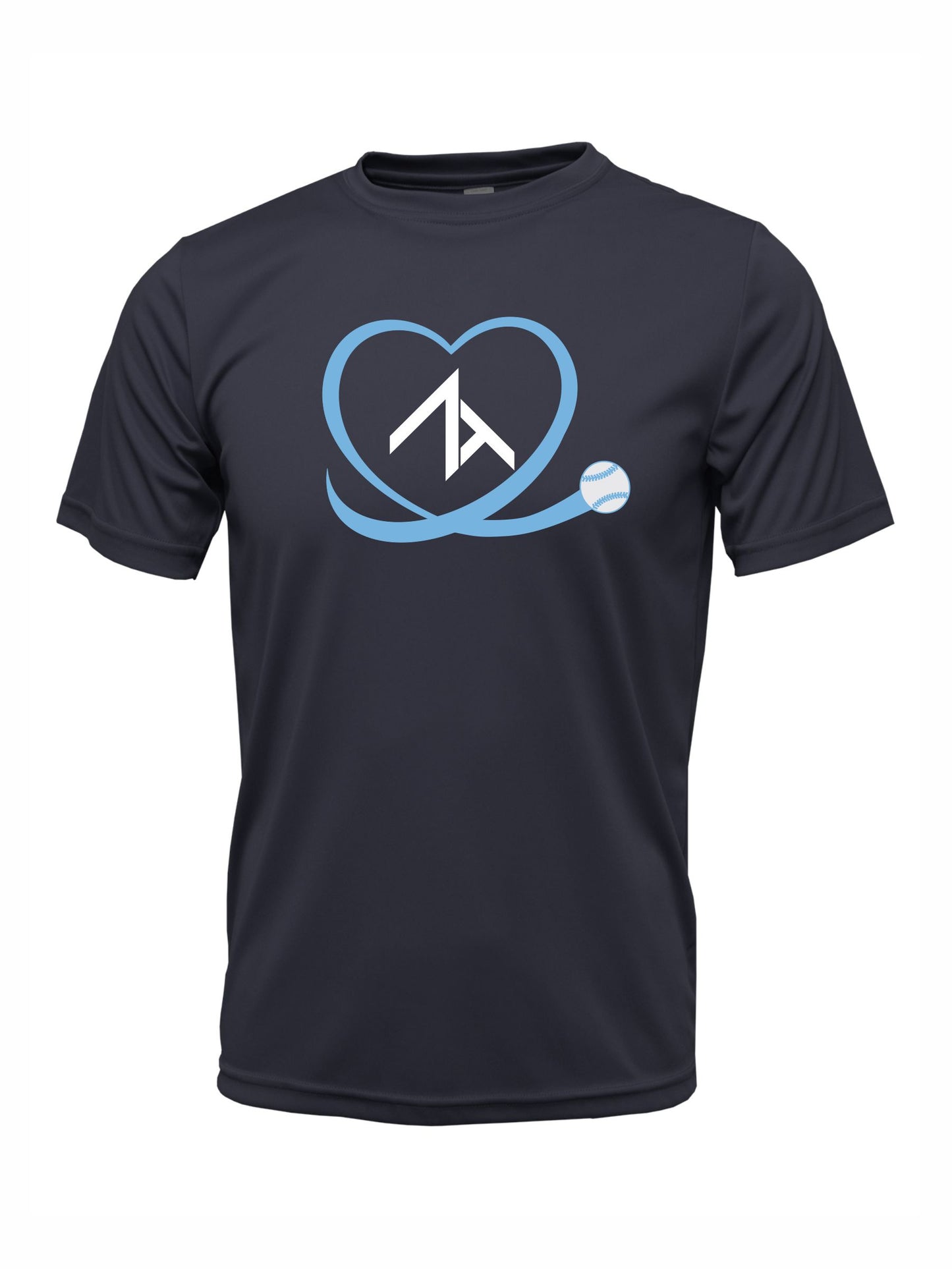 Short Sleeve "HEART" Dri-Fit T-shirt