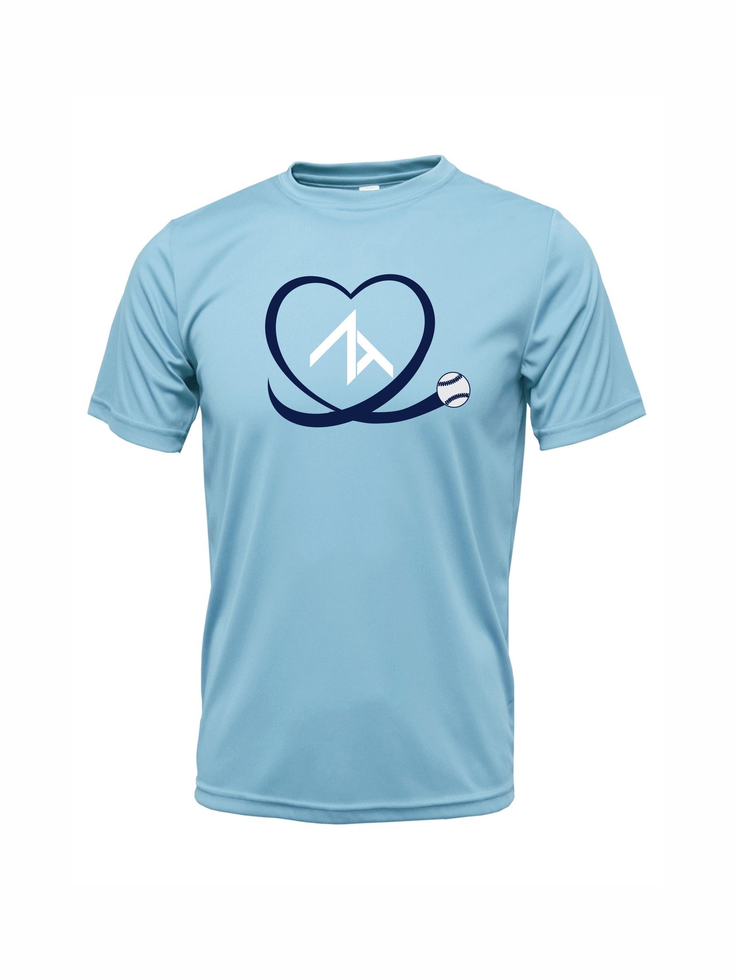Short Sleeve "HEART" Dri-Fit T-shirt