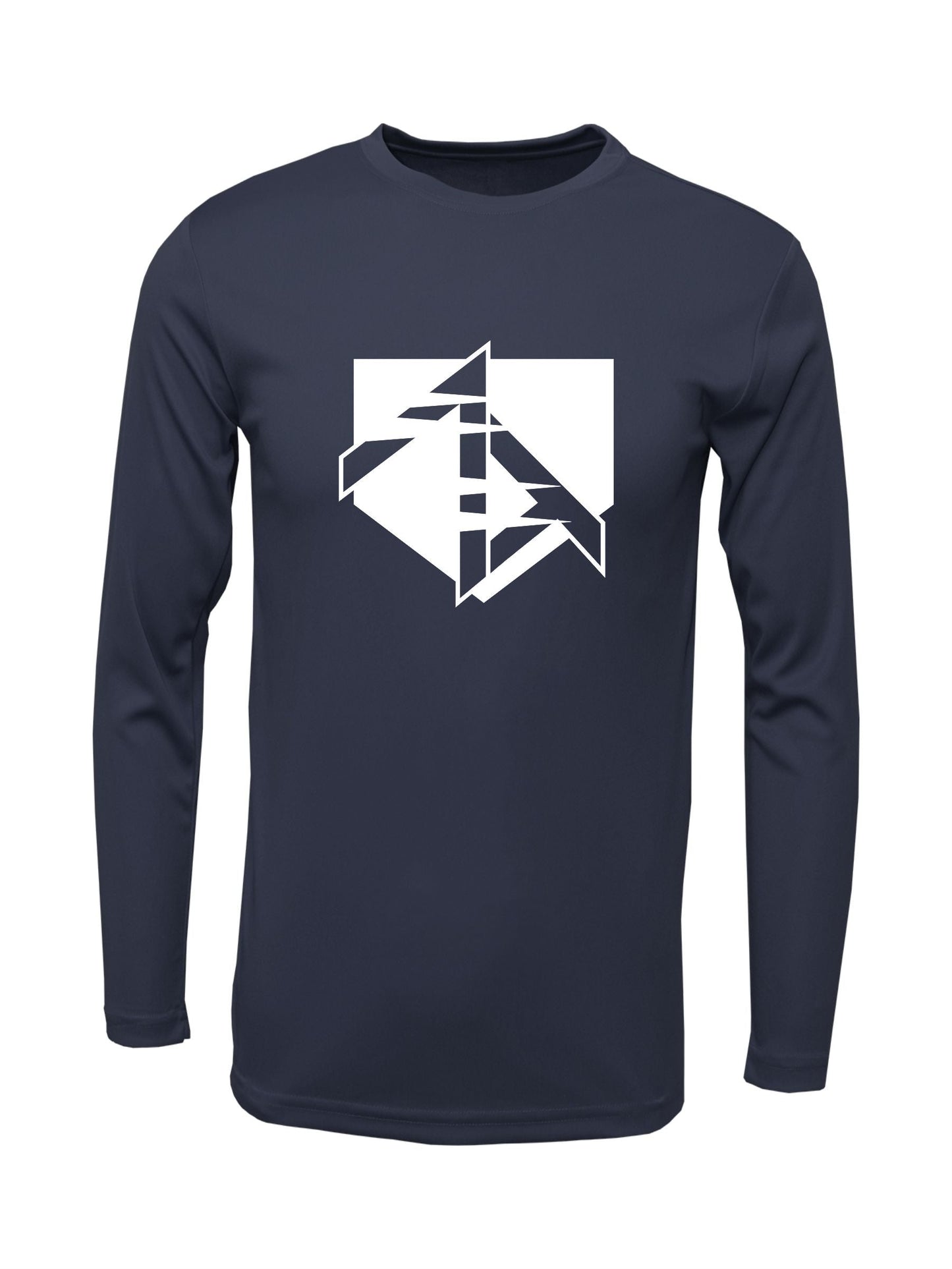 Long Sleeve "STRIPED HOME" Dri-fit T-Shirt