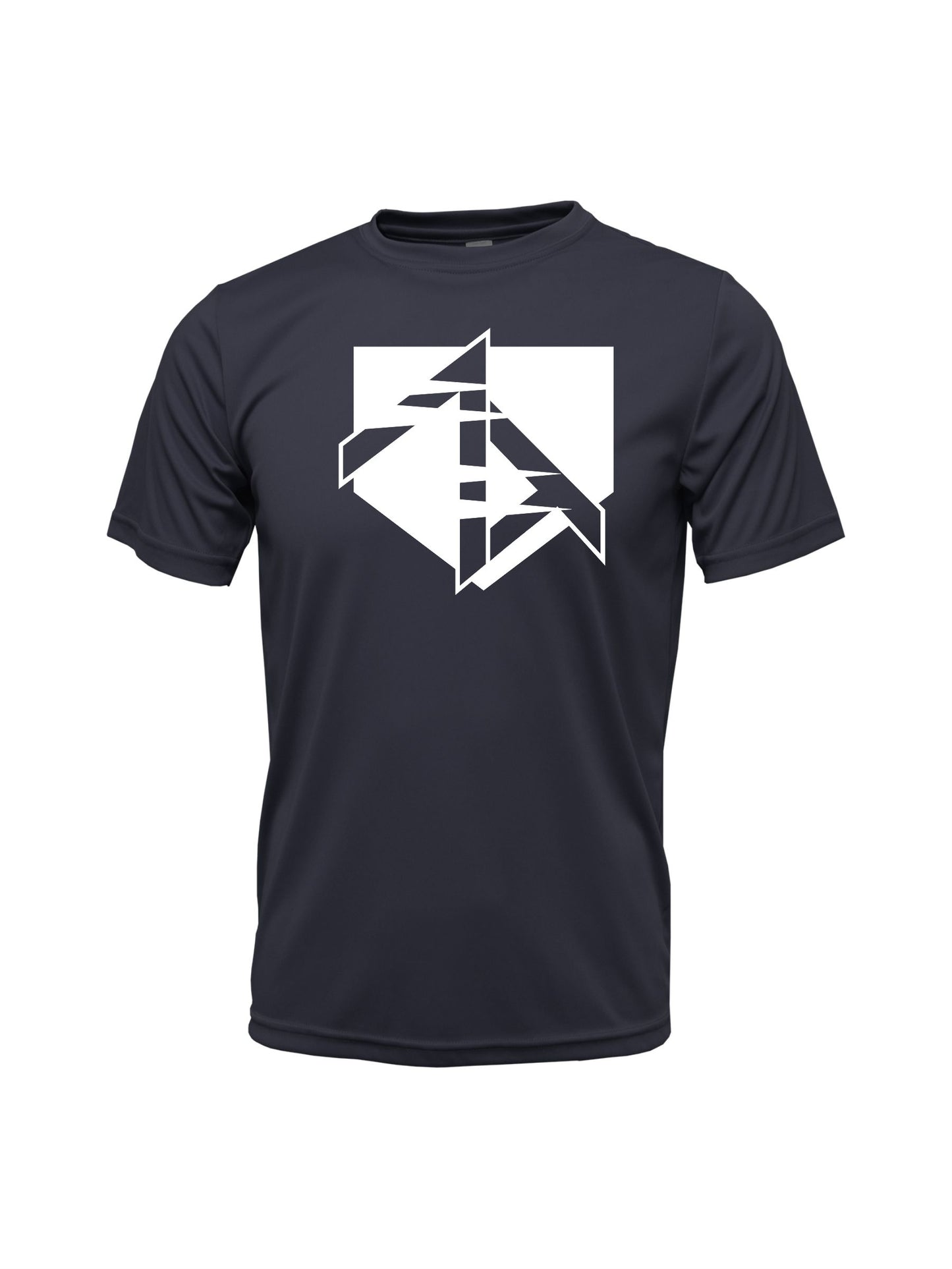 Short Sleeve "STRIPED HOME" Dri-Fit T-Shirt