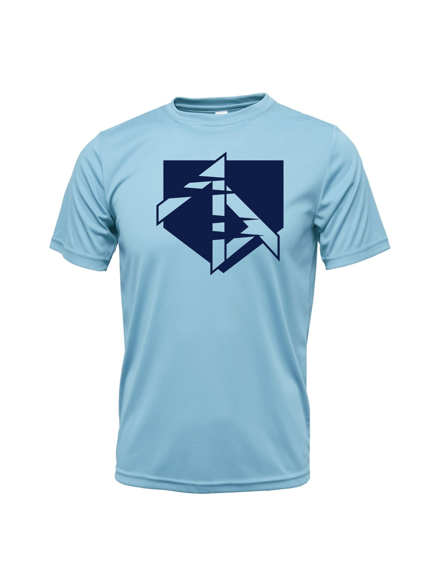Short Sleeve "STRIPED HOME" Dri-Fit T-Shirt