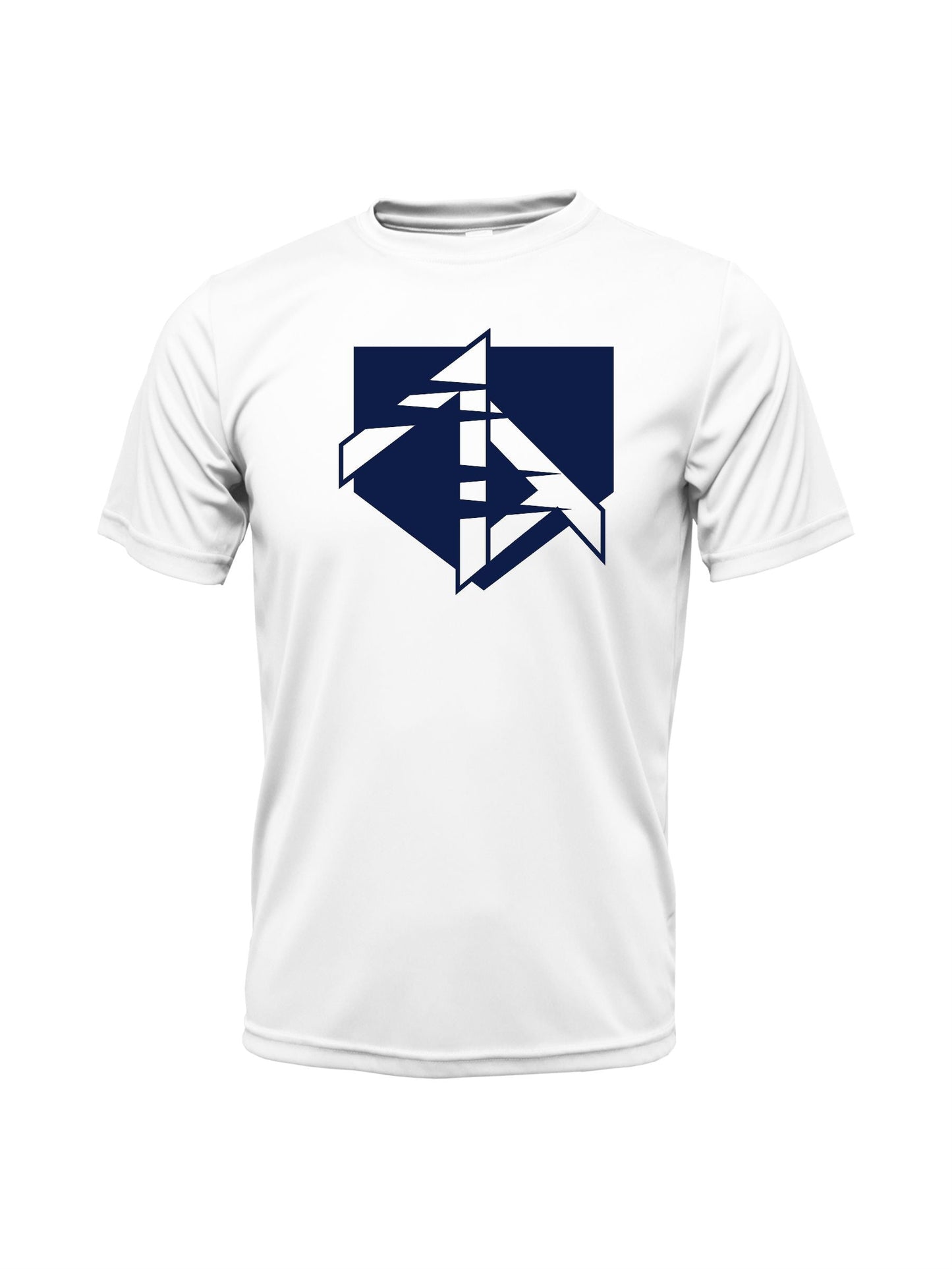 Short Sleeve "STRIPED HOME" Cotton T-Shirt