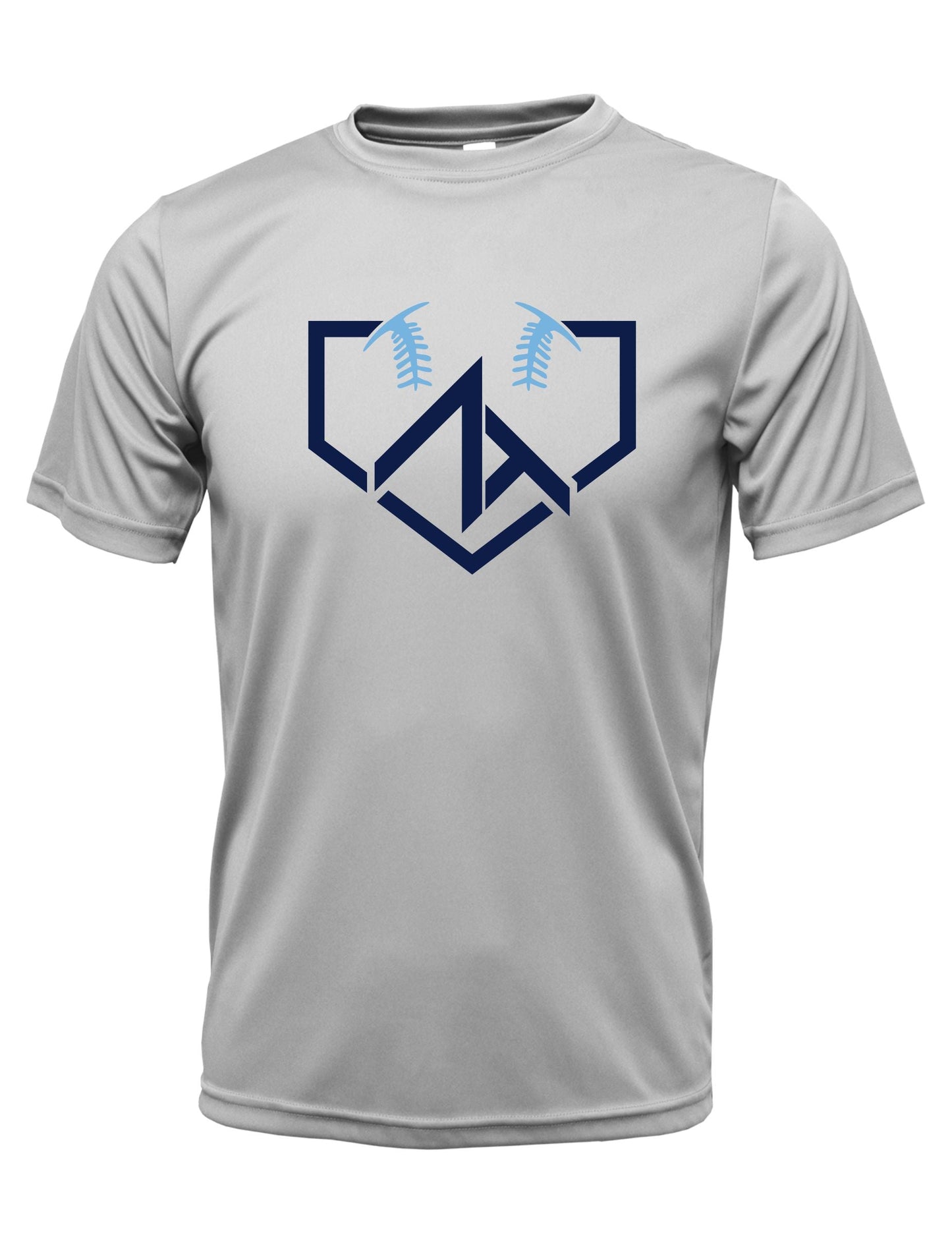 Short Sleeve "ZT HOME PLATE" Logo Cotton T-shirt