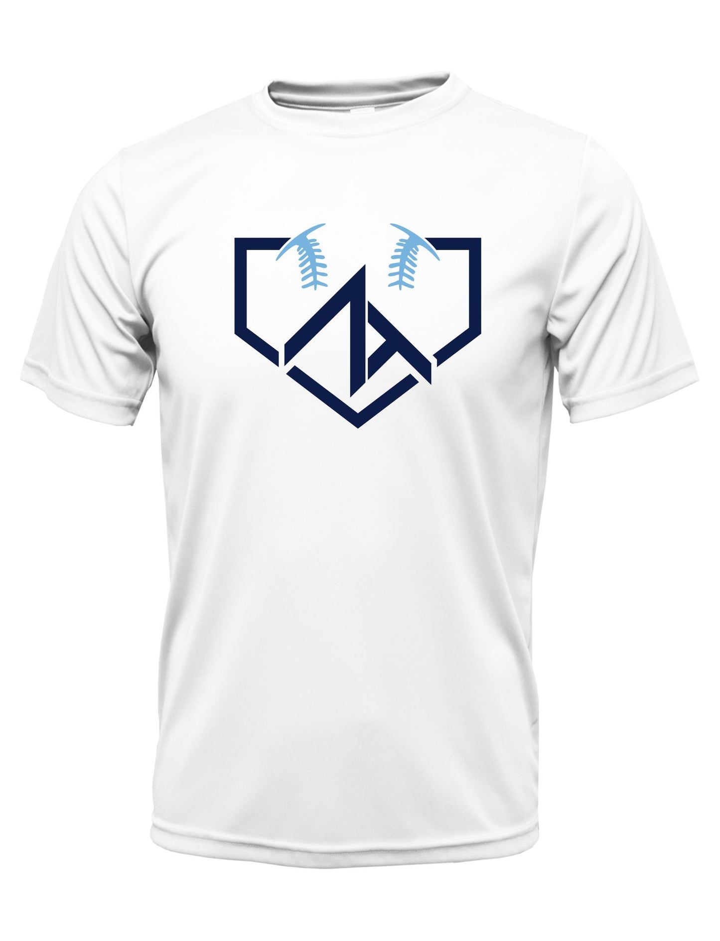 Short Sleeve "ZT HOME PLATE" Logo Cotton T-shirt