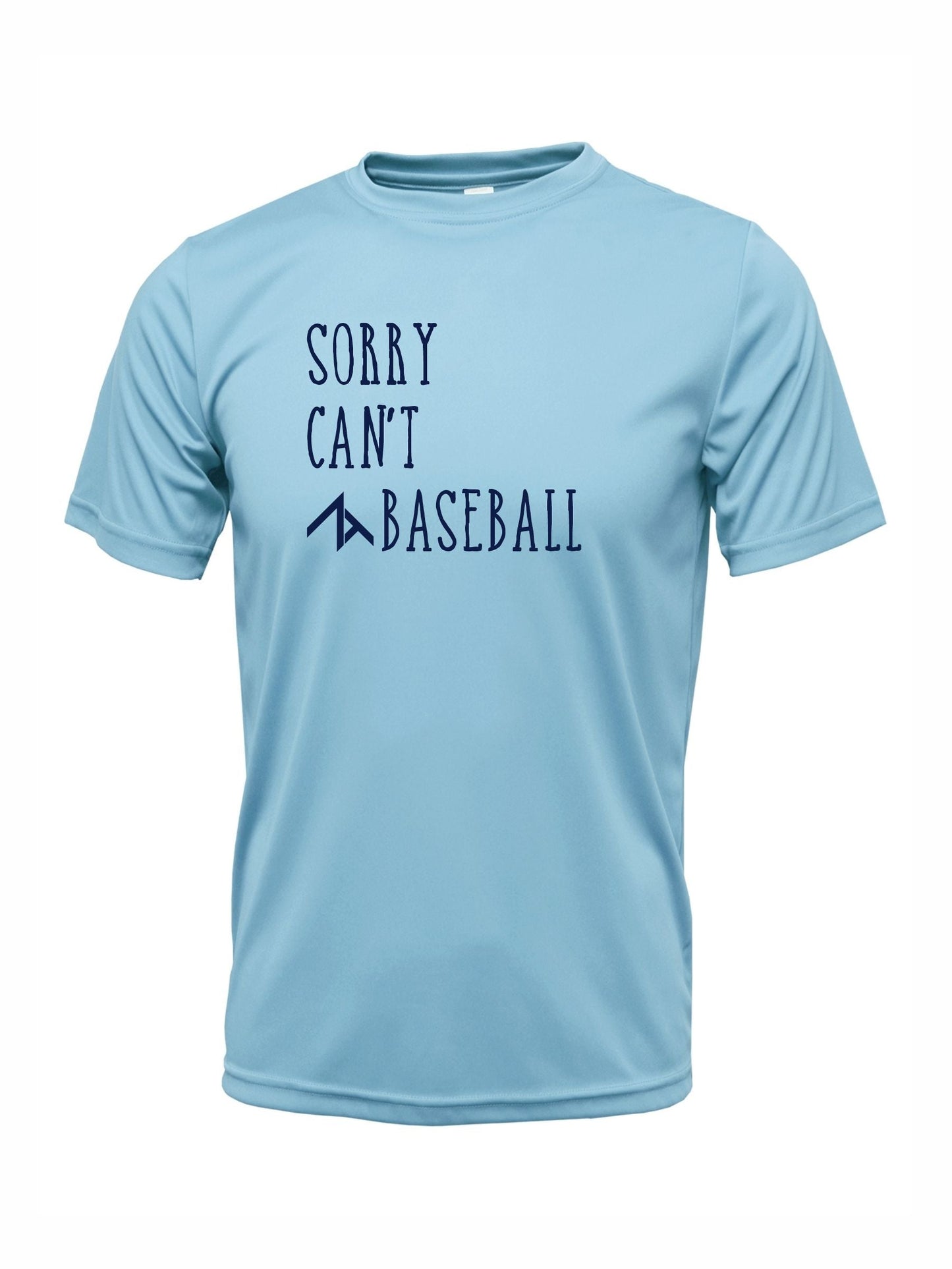 Short Sleeve "SORRY CAN'T" Cotton T-shirt