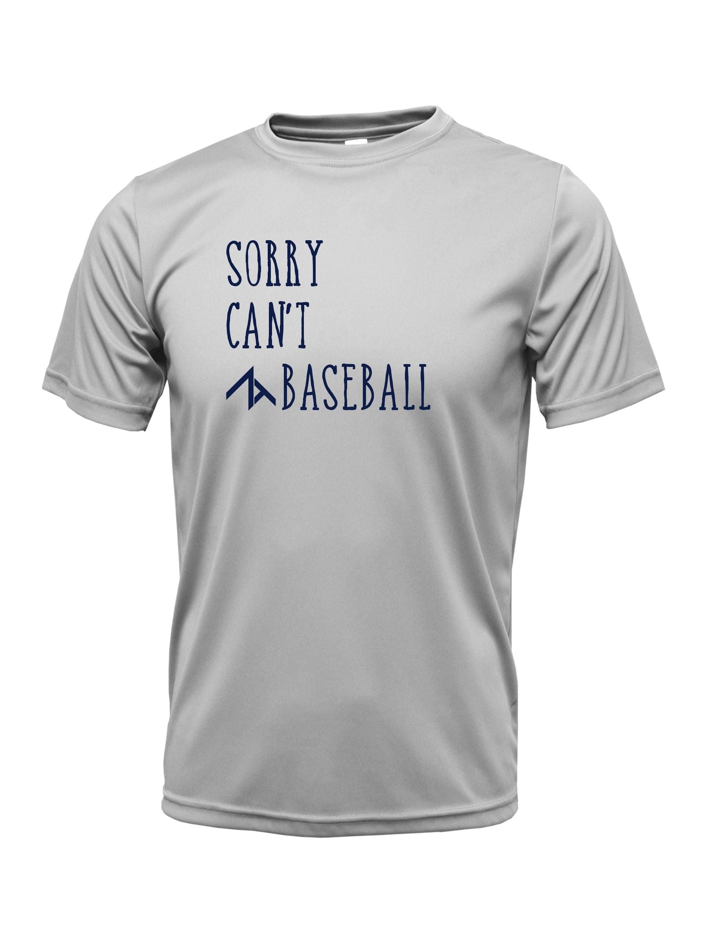 Short Sleeve "SORRY CAN'T" Cotton T-shirt