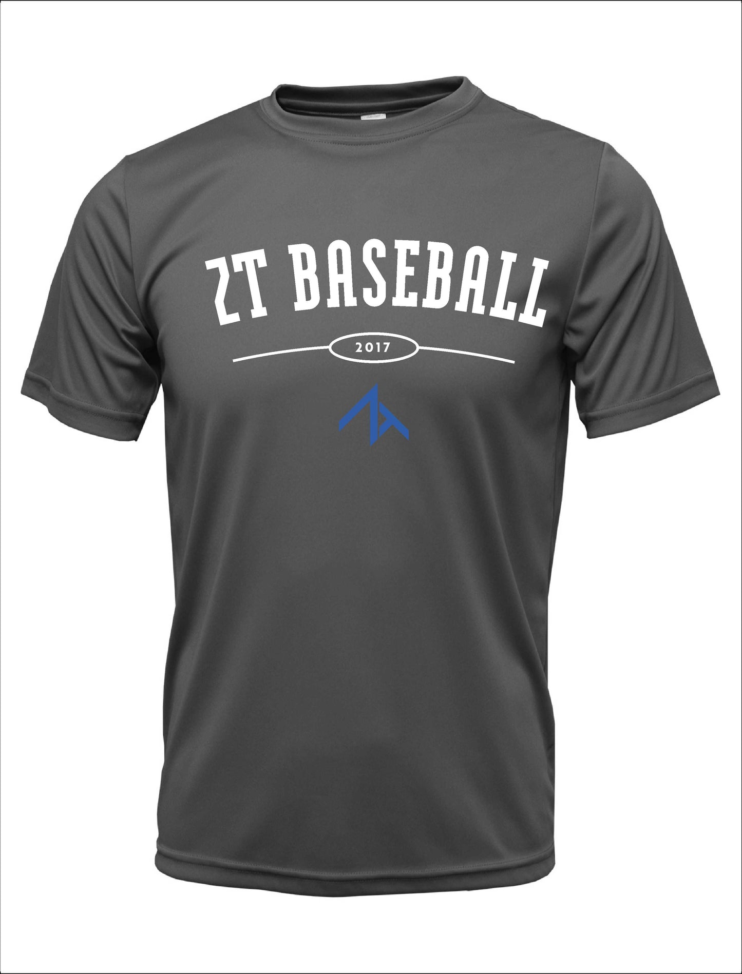 Short Sleeve "ZT BASEBALL 2017" Cotton T-Shirt