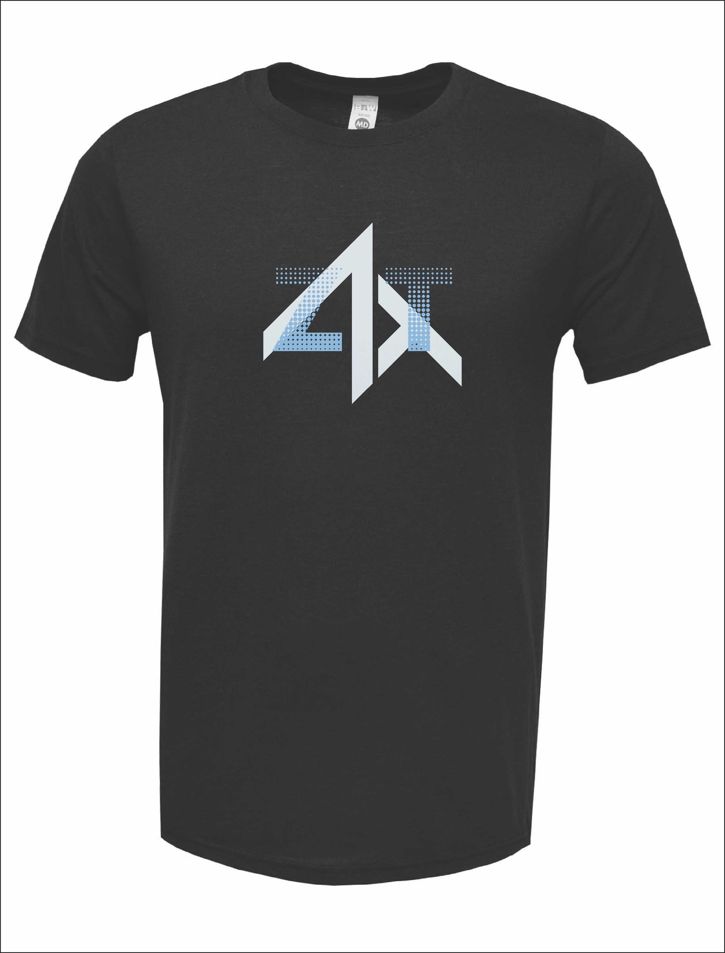 Short Sleeve "DOTTED ZT AND LOGO" Cotton T-Shirt