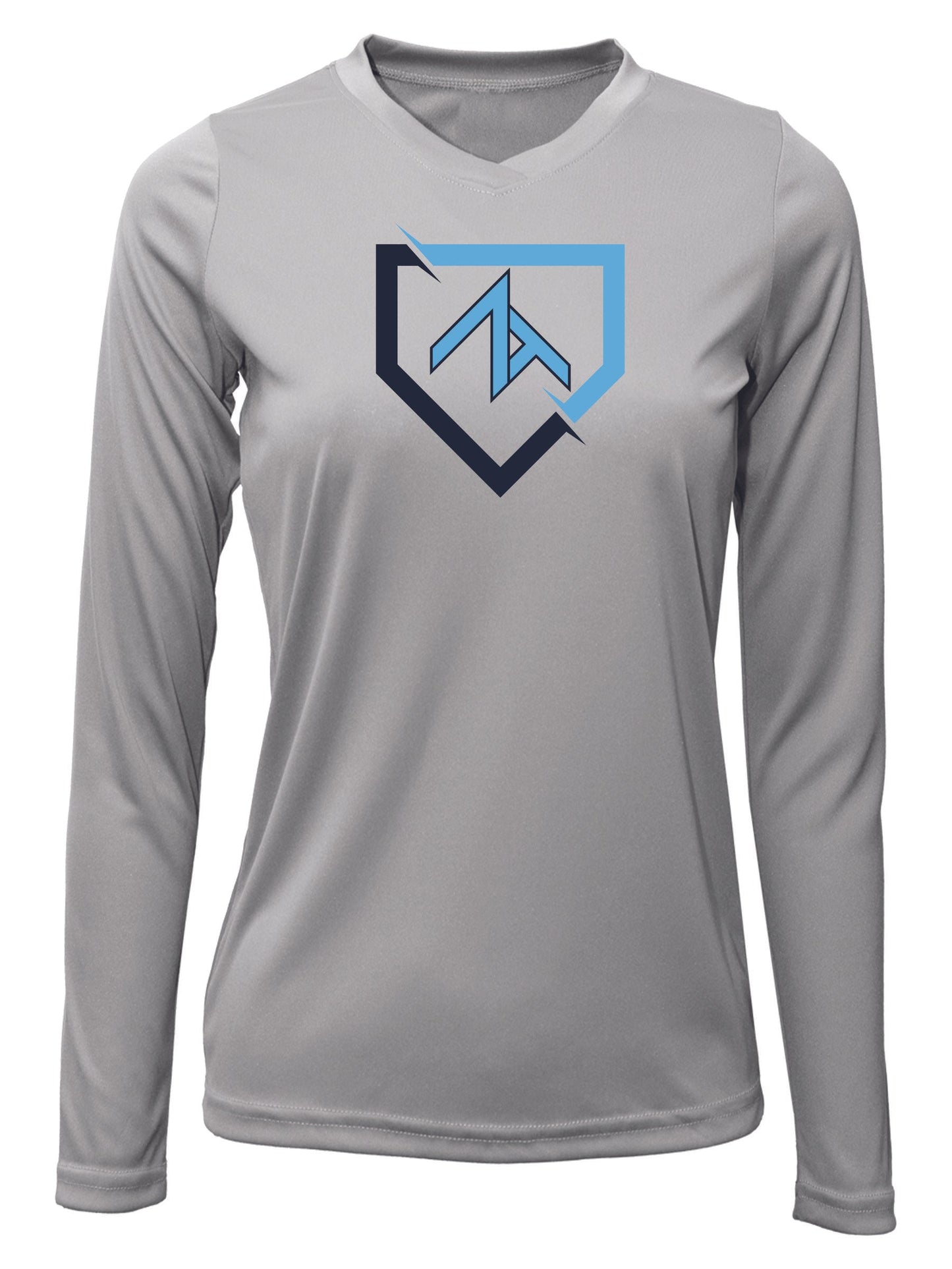 Ladies Long Sleeve "FRACTURED PLATE" Dri-fit T-shirt