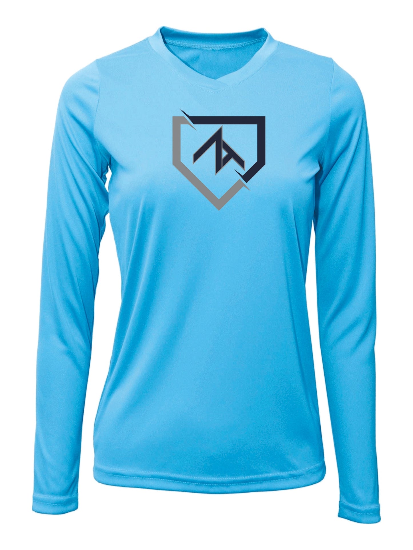 Ladies Long Sleeve "FRACTURED PLATE" Dri-fit T-shirt