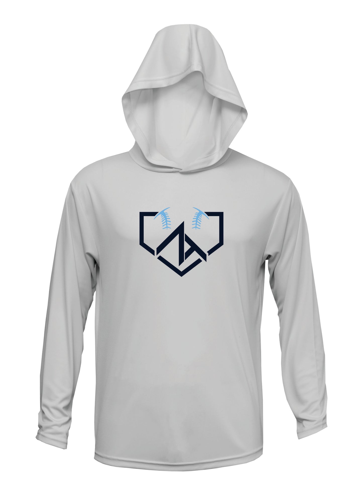 ZT Home Plate Logo Dri-Fit Hooded T-shirt