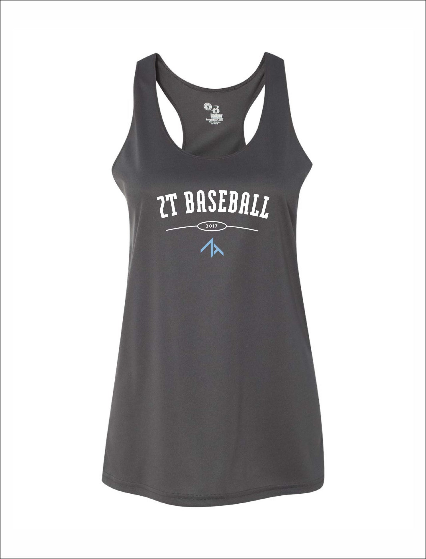 "ZT BASEBALL 2017" RACER BACK TANK