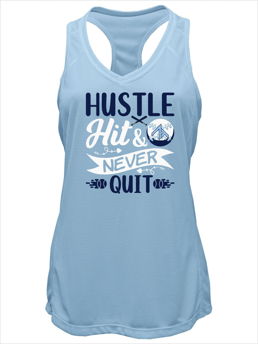 "ZT HUSTLE" RACER BACK TANK