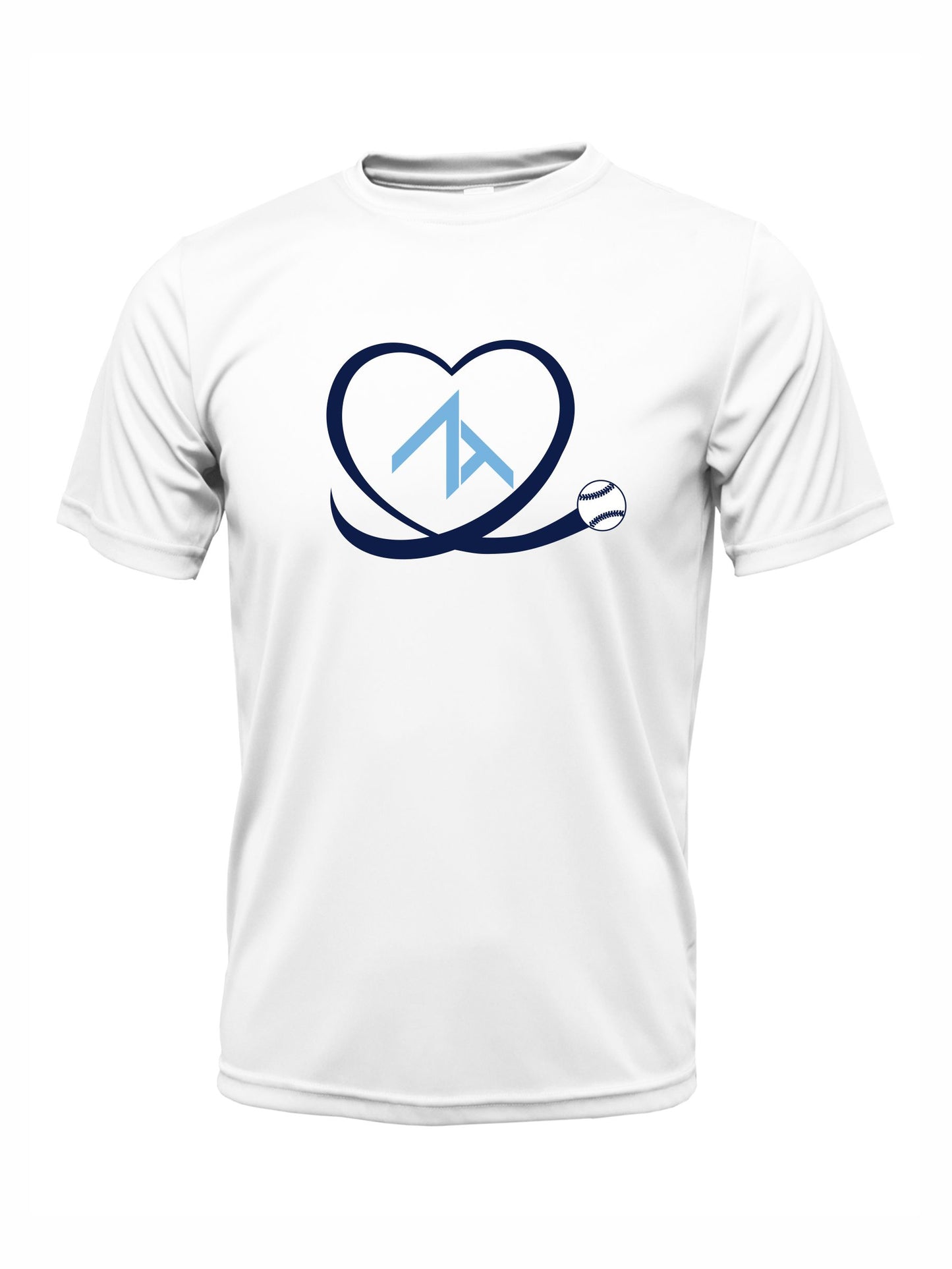 Short Sleeve "HEART" Dri-Fit T-shirt