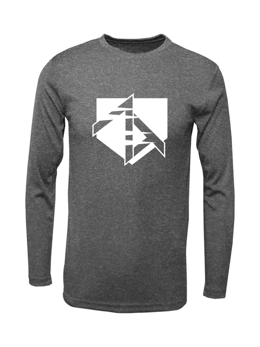 Long Sleeve "STRIPED HOME" Dri-fit T-Shirt