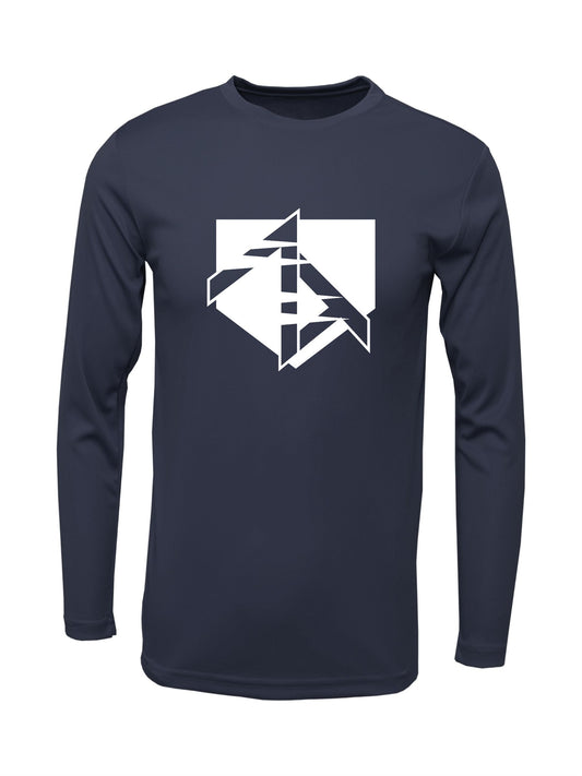 Long Sleeve "STRIPED HOME" Cotton T-Shirt