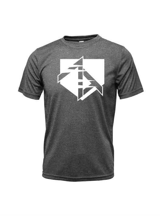 Short Sleeve "STRIPED HOME" Cotton T-Shirt