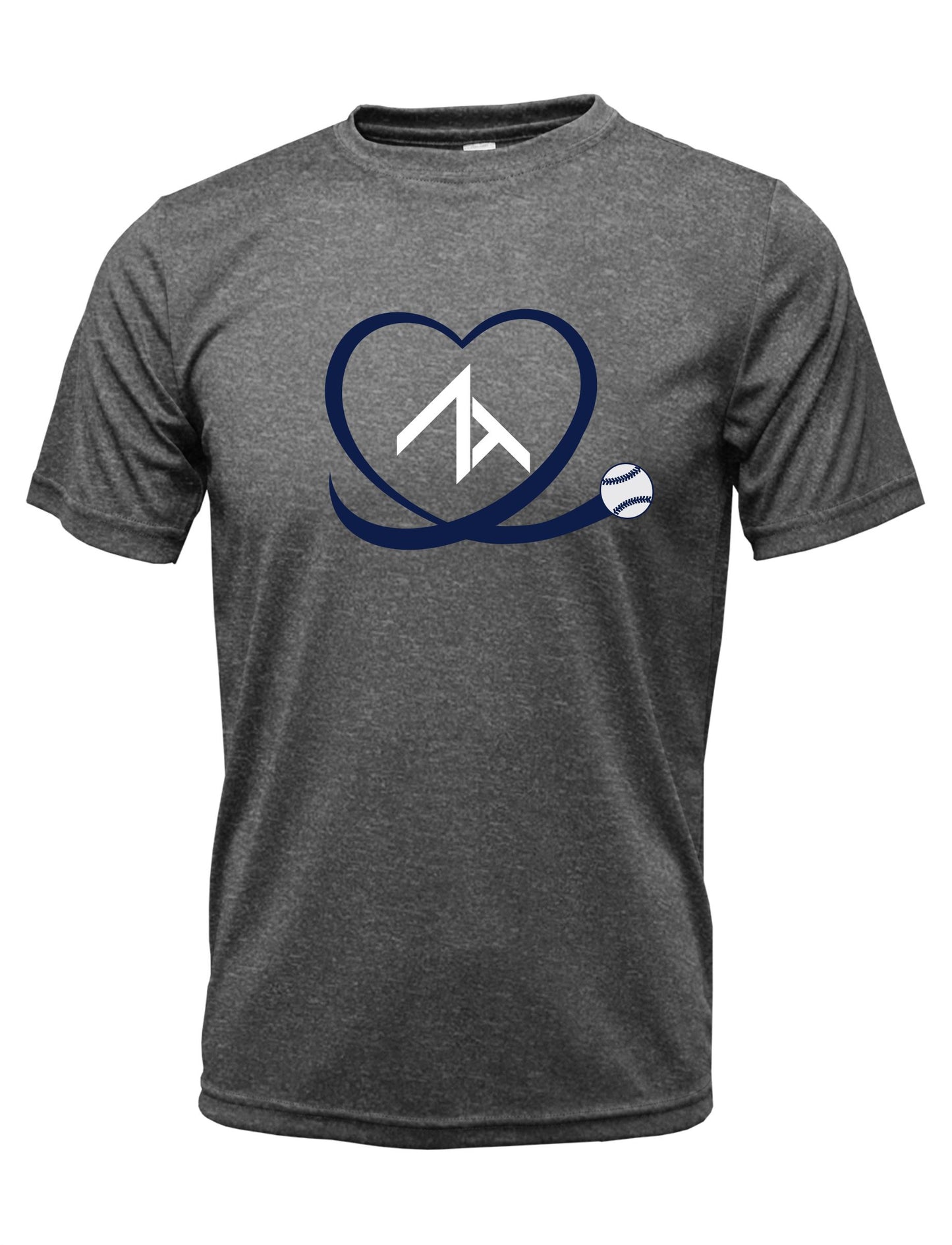 Short Sleeve "HEART" Dri-Fit T-shirt