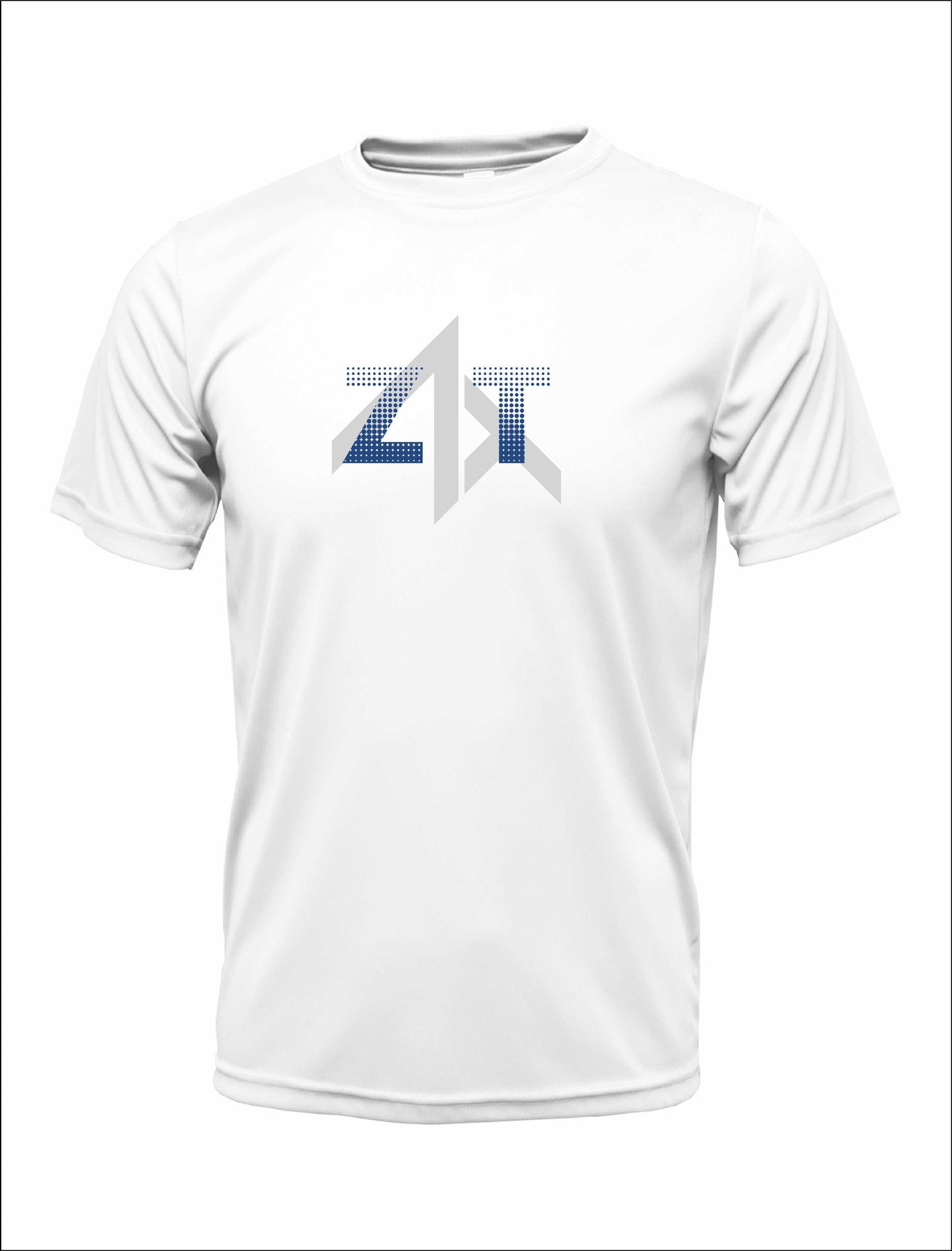Short Sleeve "DOTTED ZT AND LOGO" Cotton T-Shirt