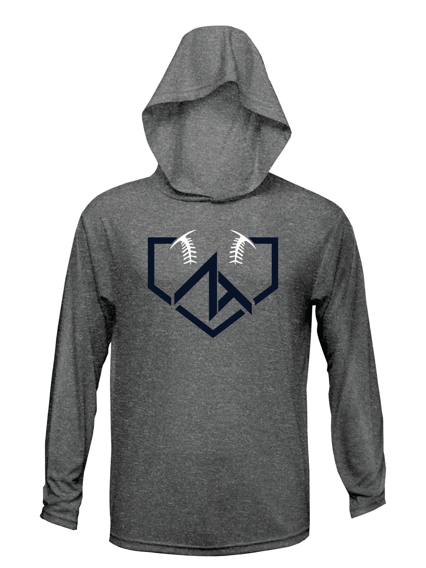 ZT Home Plate Logo Dri-Fit Hooded T-shirt