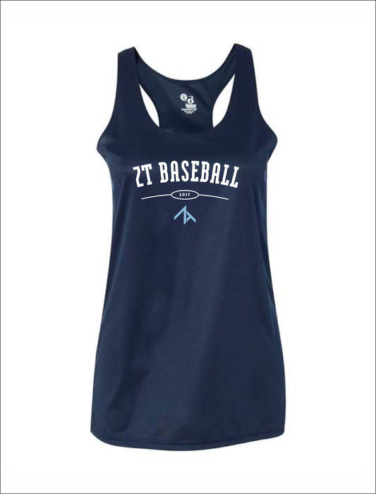 "ZT BASEBALL 2017" RACER BACK TANK